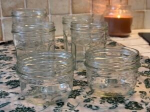 Empty Glass Jars
