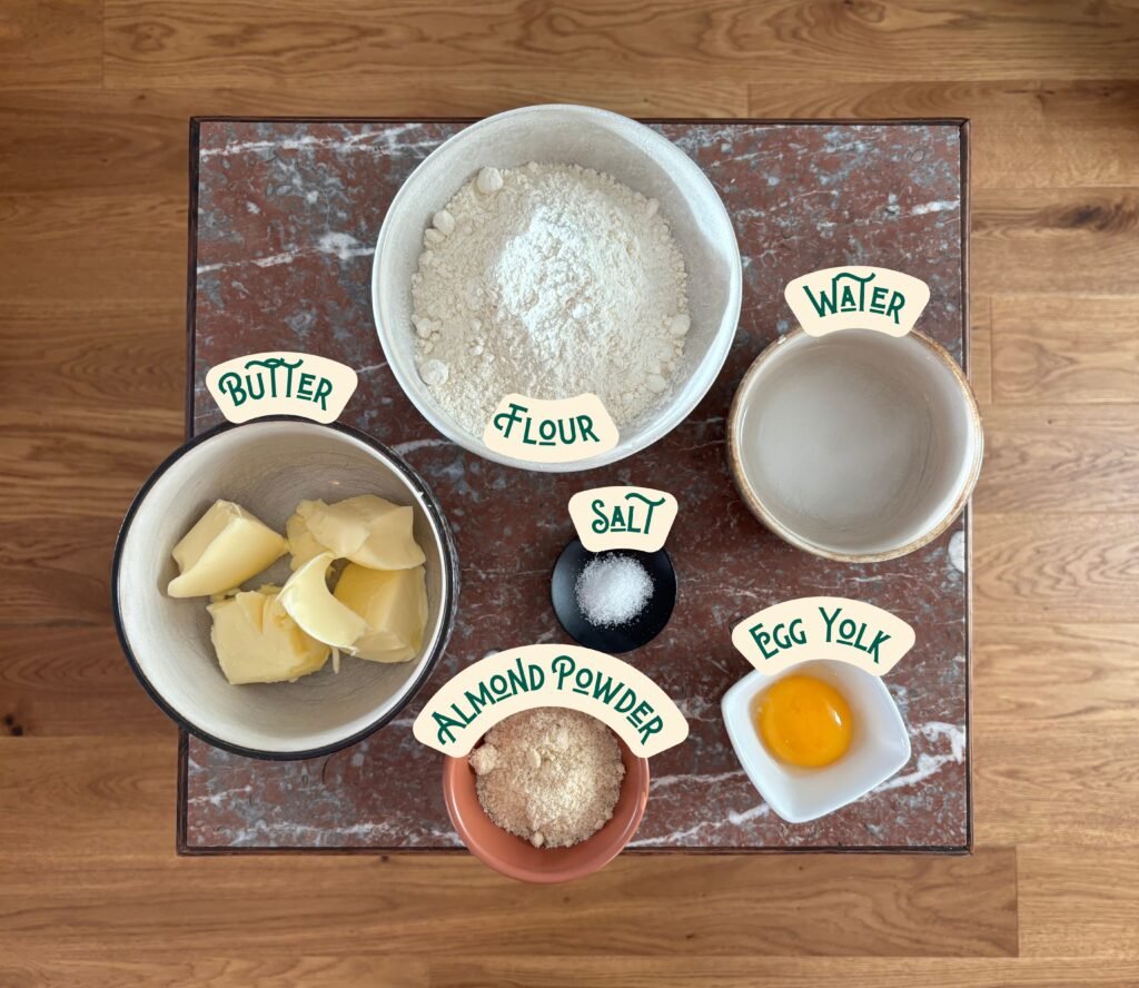 Flan Crust Ingredients