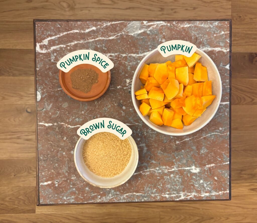 Pumpkin Topping Ingredients